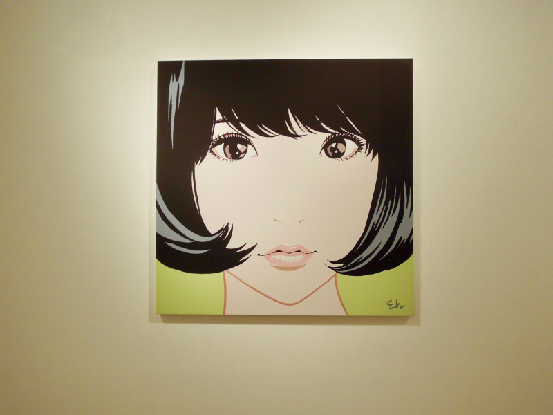 江口寿史 イラストレーション展 彼女 有限会社サイバースクエア
