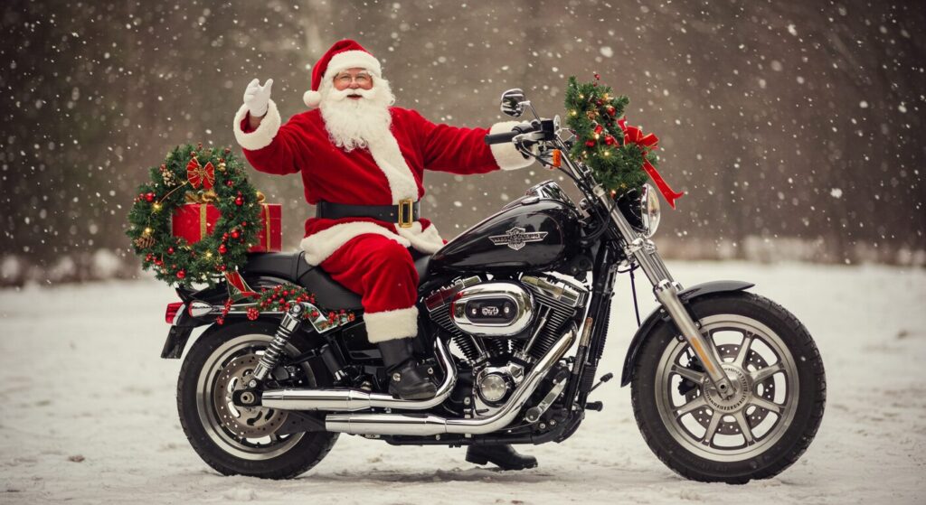 harleydavidoson&santa